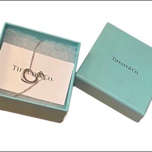 Tiffany & Co Elsa Peretti Open Heart Pendant EUC
